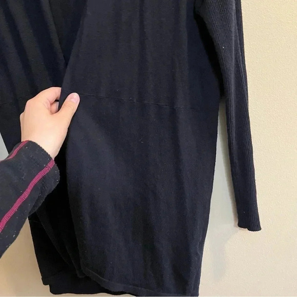 Halogen Women's Lightweight Cardigan Sweater Long Sleeve Solid Black Size XS - Picture 2 of 9